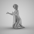 038347.png Kneeling Compassionate Woman
