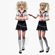 portada0-SCHOOL-GIRS3B.png GIRL GIRL DOWNLOAD anime SCHOOL GIRL 3d model animated for blender-fbx-unity-maya-unreal-c4d-3ds max - 3D printing GIRL GIRL SCHOOL SCHOOL ANIME MANGA GIRL - SKIRT - BLEND FILE - HAIR