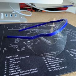 IMG_1633 2.jpeg Free STL file Glasses COVID-19・3D printing design to download