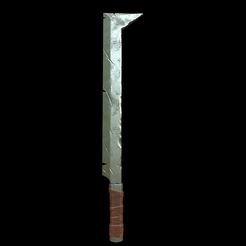 UrukHi_1.jpg Uruk Hai sword lord of the rings 3D DIGITAL DOWNLOAD FILE