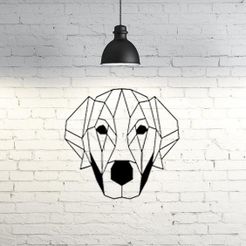f0efee4ac2fd6525df7d7d0592dce991_display_large.jpg Fichier STL gratuit Sculpture murale du chien du Labrador 2D・Plan à télécharger et à imprimer en 3D