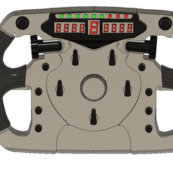 stearing wheel.PNG Free 3D file F1 steering wheel・Design to download and 3D print