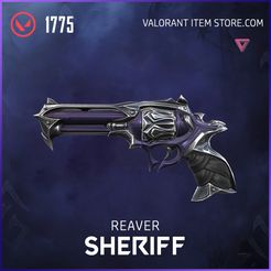 Reaver-Sheriff.jpg STL file VALORANT REAVER SHERIFF・3D printer model to download