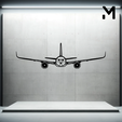 310r.png Wall Silhouette: Airplane Set