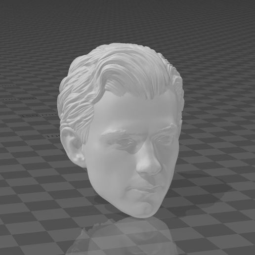 t1.jpg Free STL file Tom Holland Head・3D printing template to download, MunMaker