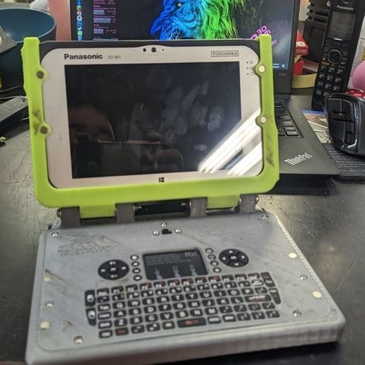 ⌨️ 200TH Design! Panasonic Toughpd FZ-M1 Keyboard Folio・Free 3D File ...