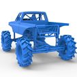 60.jpg Archivo 3D Diecast Mud truck 2 Escala 1:25・Modelo imprimible en 3D para descargar, CosplayItemsRock