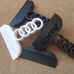 IMG_20200115_143348.jpg STL file Ice Scraper Audi・3D printing template to download