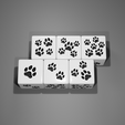 Puppy-Messy-D6-2.png Puppy Dog Messy Pawprint Dice D6