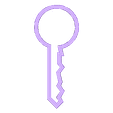 LLave_llavero.stl Key keychain (No supports needed)