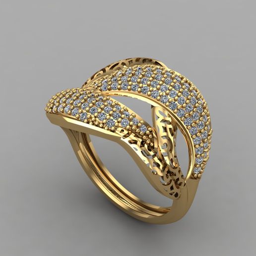Women Ring 3DM Womens Ring 3d models 3D print model 3D print model 3D model