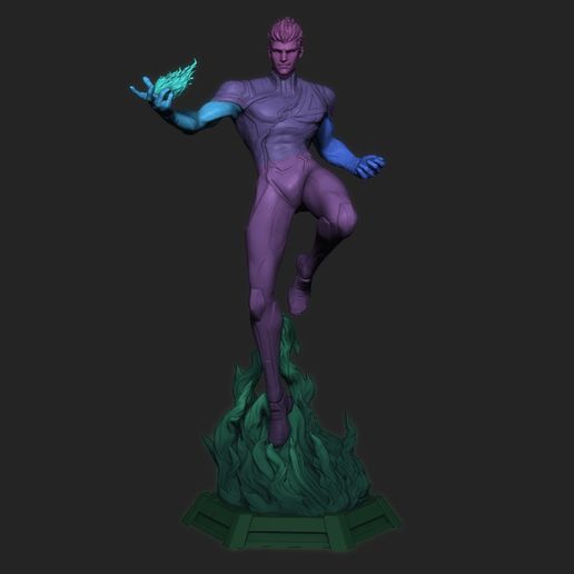 ZBrush-Document.jpg Human Torch - Marvel Rivals