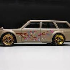 download.jpeg Fichier OBJ Hot wheels 510 Datsun Wagon Slammed base・Design à télécharger et à imprimer en 3D