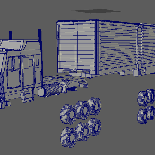 Transformers Motormaster trailer 3D model