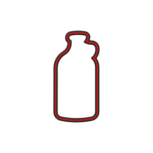 Growler Cookie Cutter STL File - 4 inches