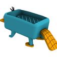 perry-2-001.jpg SOAP DISH OR SPONGE HOLDER PERRY THE PLATYPUS