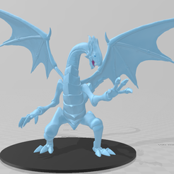 Екранна-снимка-1045.png Yugioh Blue-Eyes White Dragon 3d printable Figure