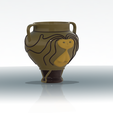 amphora-vase-vessel-321-v16-08.png vase amphora greek cup vessel v321 modern style for 3d print and cnc
