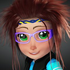 016tftg.jpg GIRL KID CHILD 3D Model - Obj - FbX - 3d PRINTING - 3D PROJECT - GAME READY