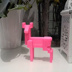 20160201_194745.jpg Download OBJ file Deer Ikea - decoration - SAMSPELT • 3D printing model, Bajmb