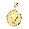 Notched-pattern-shark-tooth-coin-pendant-05.jpg 带保释金的鲨鱼齿凹槽图案硬币 3D 打印模型