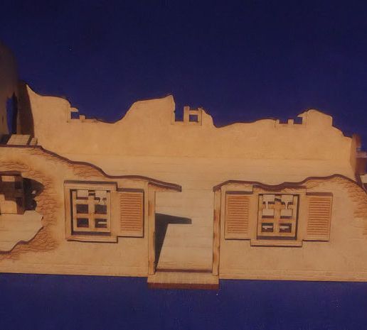Ruin-1-Pic-1.jpg Laser Cut - 1/56 (28mm) Scale - Ruin 1