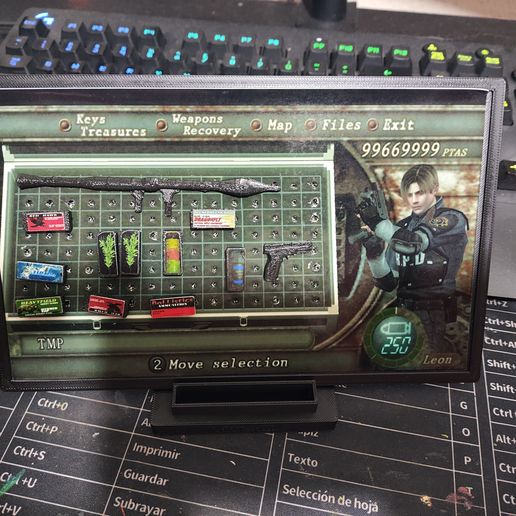 💼 REsident Evil Tactical Case (RE4 briefcase) FAN MADE・ 3D