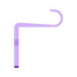 SeatHook+20mm.stl Seat-back Hook