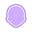 frdrba_m_wide_solid_separate_80mm.stl Frieza Ausstechform STL | Dragon Ball Z 3D-Drucken Backen Design
