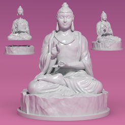 1.png Archivo STL Buda - Buddha・Modelo imprimible en 3D para descargar, Jairo-Castellanos