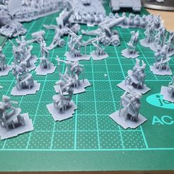 274006025_3164070090540564_6131427789908691382_n.jpg Free 3D file sci fi mounted trench troops・Design to download and 3D print