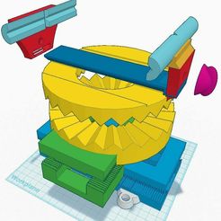 DrillPressJig.jpg Free 3D file Slide Vise v1.0 (Simplified) for a drill press・3D print design to download