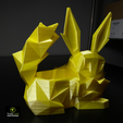 Untitled.png Low Poly Jolteon Planter