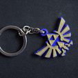 TRIFUERZA.JPG Zelda - Collection of 4 key rings
