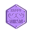 PAPA 4 v1.stl Cookie cutter or fondant Father's Day 2