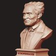 05.jpg Arthur Schopenhauer 3D printable sculpture 3D print model