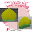 heart-3d-bubble3.png Heart 3D bubble shape / Valentines Heart bubble shape /party decor / cake topper / love / 2 heart styles / balloon style heart