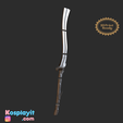 1 Vay Ready Kosplayit Og RotoT ay Elden Ring- Bloodhounds Fang 3D model - cosplay