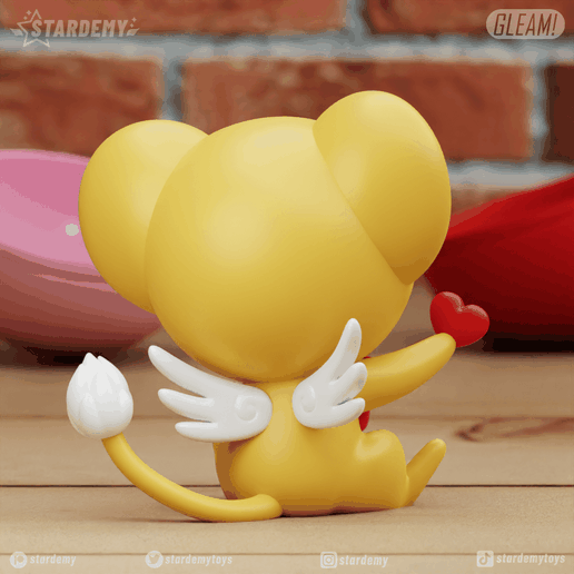 kero04.png Kero Chan Sakura Card Captor Chibi Cute Print in Place