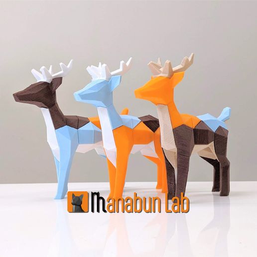 3_Low_Poly_Deer_puzzle.jpg 🦌Low-Poly-Hirsch-Puzzle