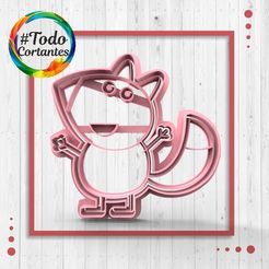 482-Freddy-zorro.52.jpg STL file Freddy fox cutter・Template to download and 3D print