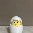 image0.jpeg Easter egg with chicken inside decoration