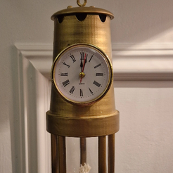 2.png Coal Mining Pit Lamp Style Clock