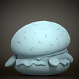 1-11.png kirby burger - kirby fanart 3D print model