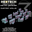 HEXTECH-Trinity-City-Metro-Defense-Curtain-Walls-Parts.png HEXTECH - Trinity City - Metro Defense Expansion (Battletech Compatible)