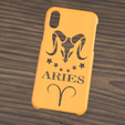 Case iphone X y XS aries6.png Case Iphone X/XS Aries
