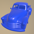 a023.png Chevrolet Advance Design Pickup 1951 printable car in separate parts