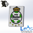 Santos Laguna -Llavero-Daniel Leos - LeosIndustries - LeosTutoriales - Leosdeportes_large.png Santos Laguna keychain