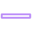 regua para dislexico.STL Free STL file ruler for dyslexics to read・Object to download and to 3D print