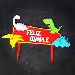 236102777_599541944761320_7312443699112020570_n.jpg Dinosaur themed cake toppers